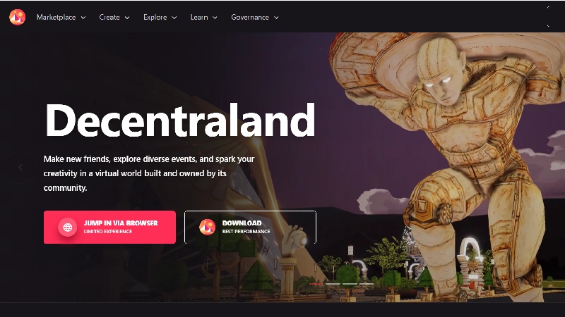Decentraland nft oyun şirketleri Decentraland-nft-oyun-şirketleri