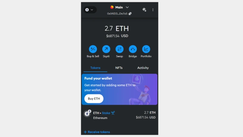 Metamask Cüzdan1