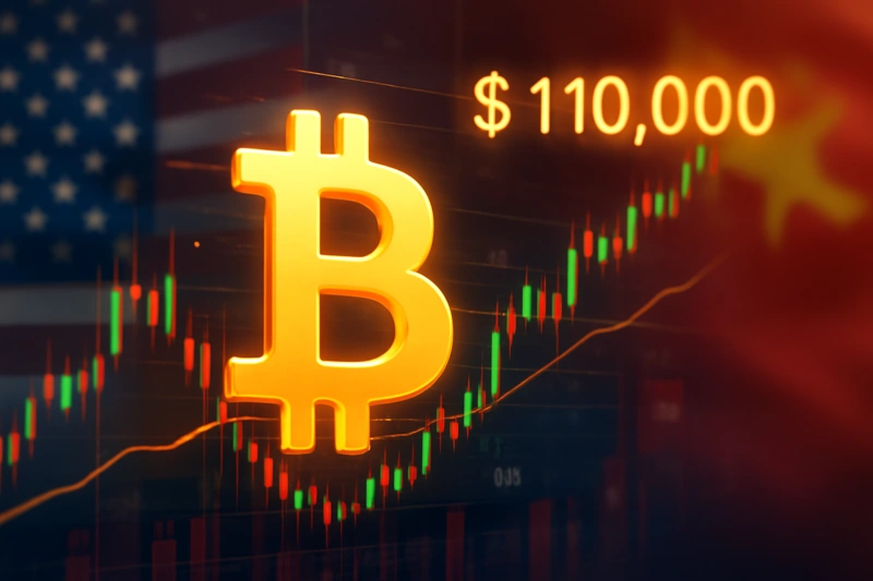 ABD-Çin Ticaret Görüşmelerinde Olumlu Gelişmelerin Ardından Bitcoin 110.000 Doları Aştı